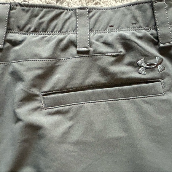 Under Armor Men’s Grey Comfort Waistband, Loose, DriFit Golf Shorts, Siz… - Picture 6 of 10